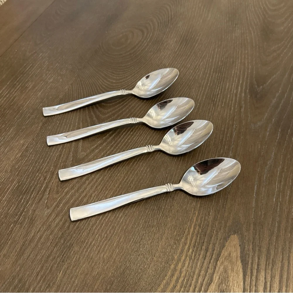 Reed & Barton Regent Heritage Mint Tablespoon‎ Lot of 4 Stainless Flatware